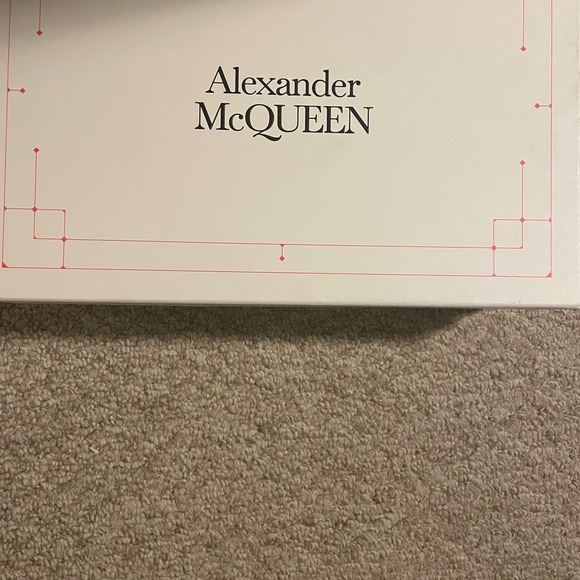 All black Alexander McQueen casual shoe. - Picture 4 of 5